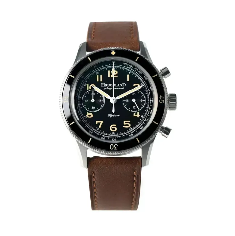 Fifty Fathoms Mod Hruodland Fo19 Chronograph Watch VK64 Quartz AR Sapp