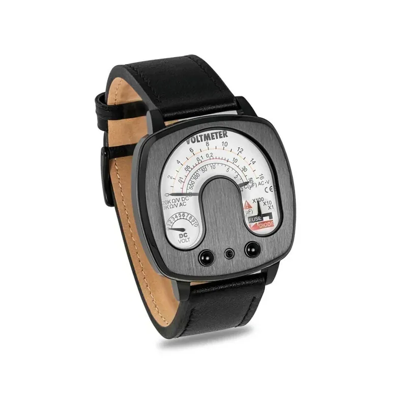 Voltmeter Analog Watch
