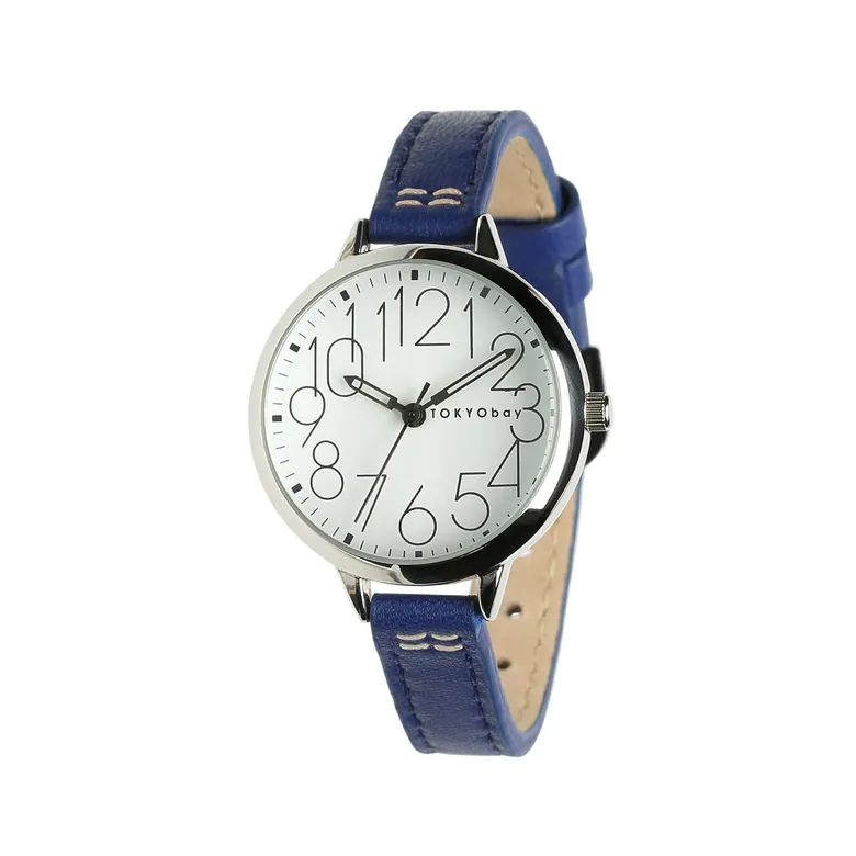 Sovra Blue Leather Women's Watch | TOKYObay Watches