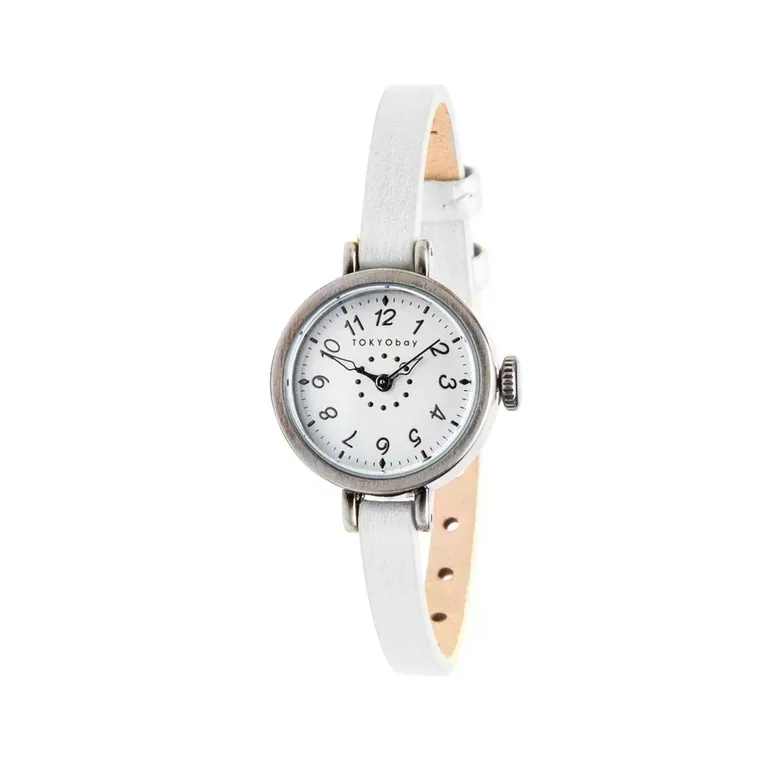 Mabel | Metallic White
