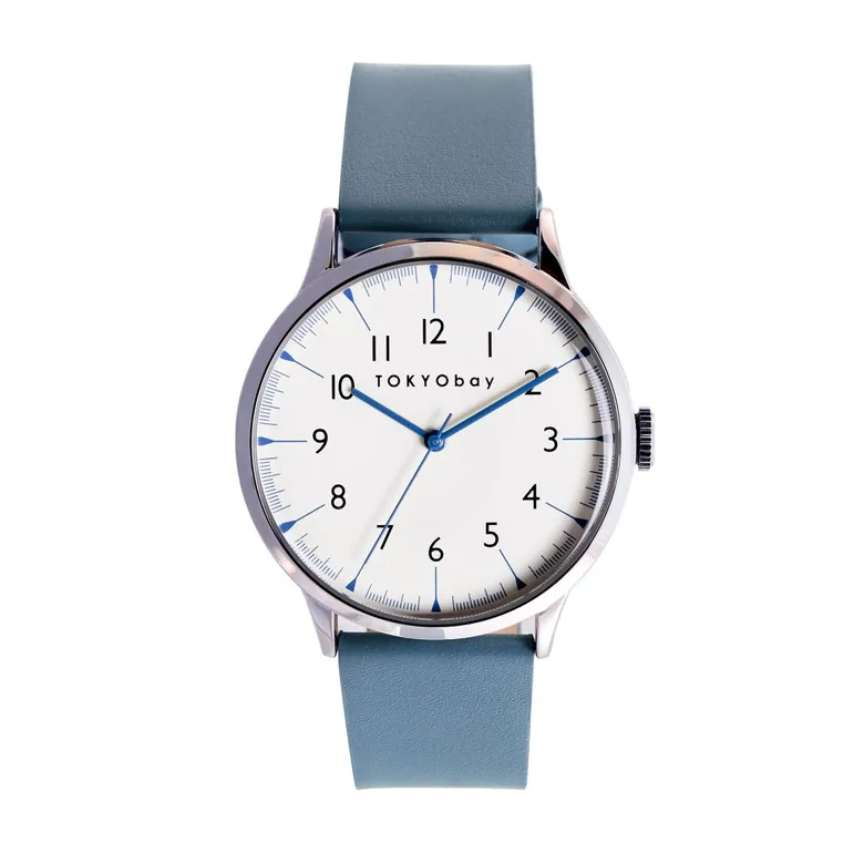 Scala Blue Leather Watch | TOKYObay Watches