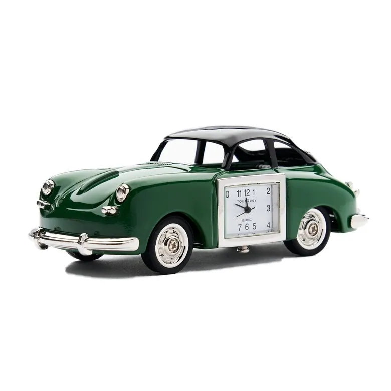Vintage Car Clock | Dark Green