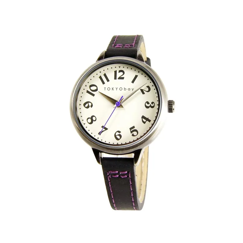 Trail Black Leather Women's Watch | TOKYObay Watches