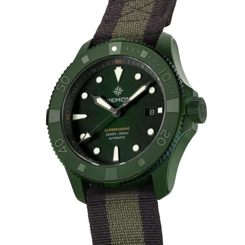 Bremont Supermarine Ceramic Jungle Limited Edition SM43-DT-GNCER-GN-N-S
