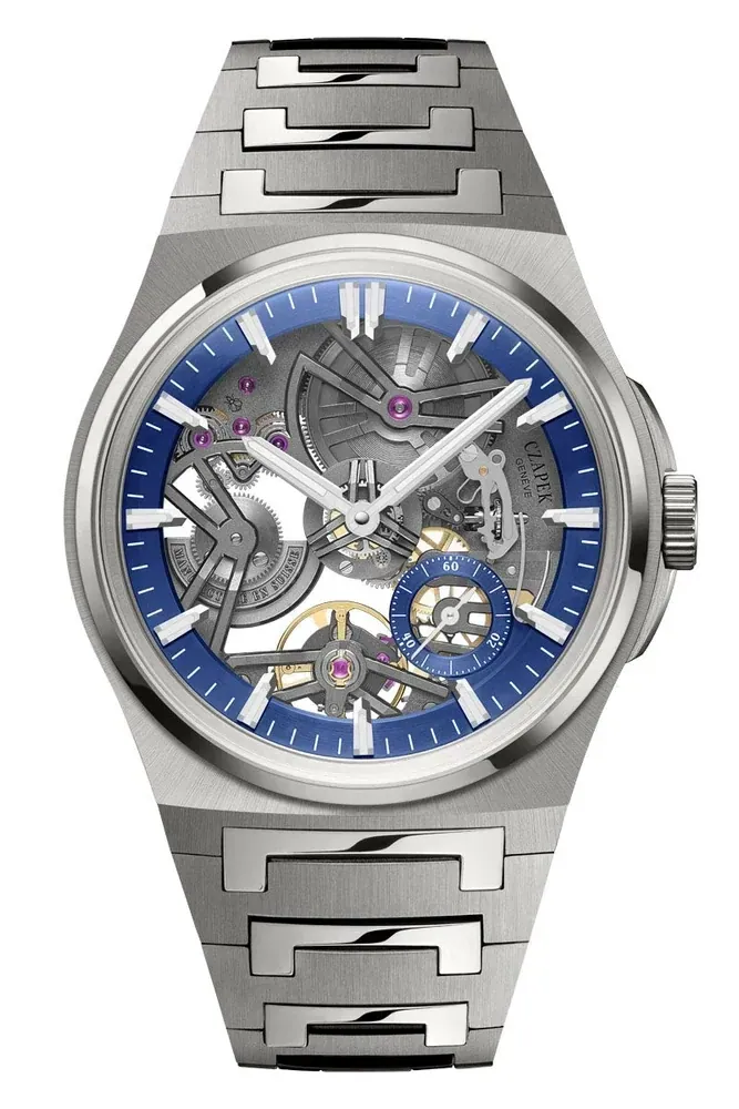 Czapek Antarctique Révélation Titanium Cosmic Blue
