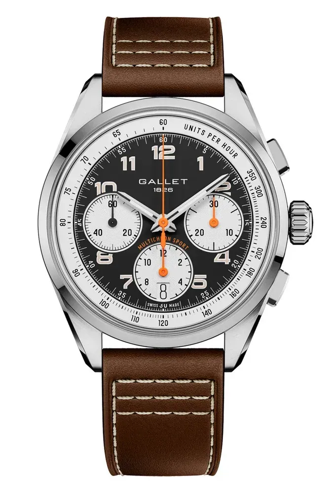 Gallet Multichron Sport 41mm Automatic Chronograph AG2302131B1X1