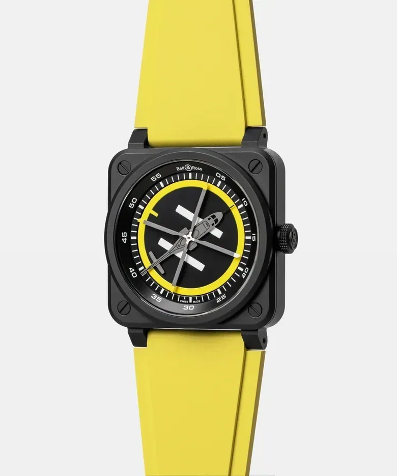 Bell & Ross BR03 Helipad Limited Edition BR03A-HE-CE/SRB