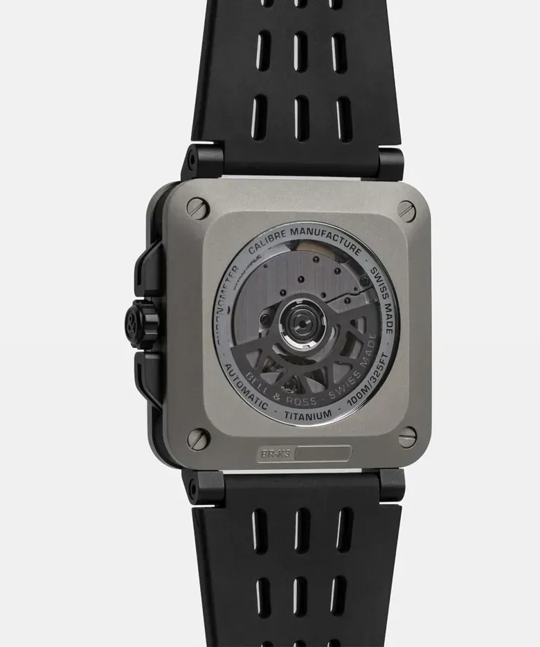 Bell & Ross BR-X3 41mm Titanium BRX3R-BL-TI/SRB