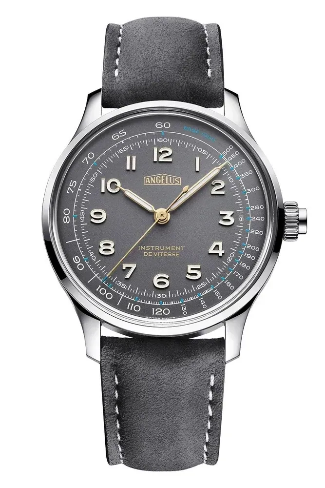 Angelus La Fabrique Instrument de Vitesse Gris Silverstone 0CHBS.G01A.V010S