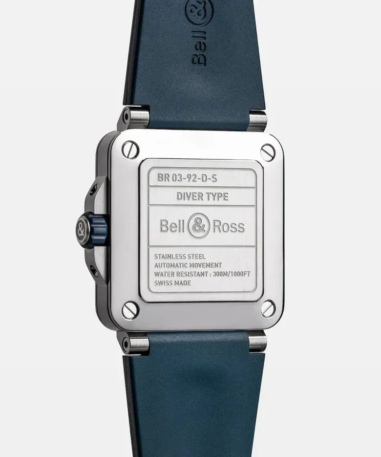 Bell & Ross BR03 Diver 42mm BR03A-D-BLU-ST/SRB