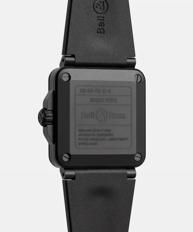 Bell & Ross BR03 Diver 42mm Ceramic BR03A-D-BL-CE/SRB