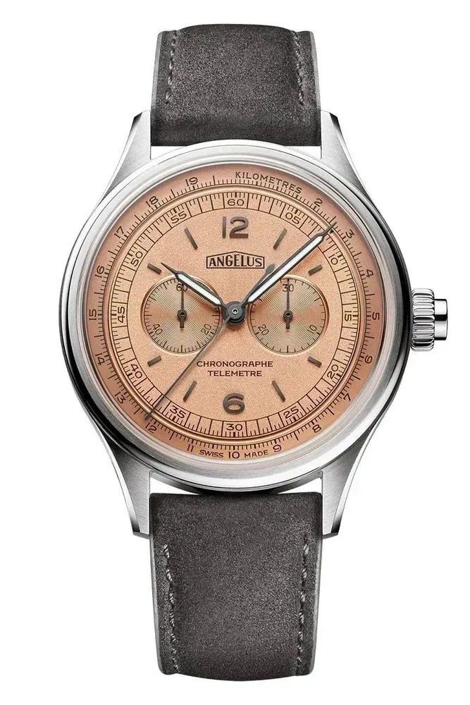 Angelus La Fabrique Chronographe Télémètre Steel Bronze-Rose 0CHCS.P01A.V010S