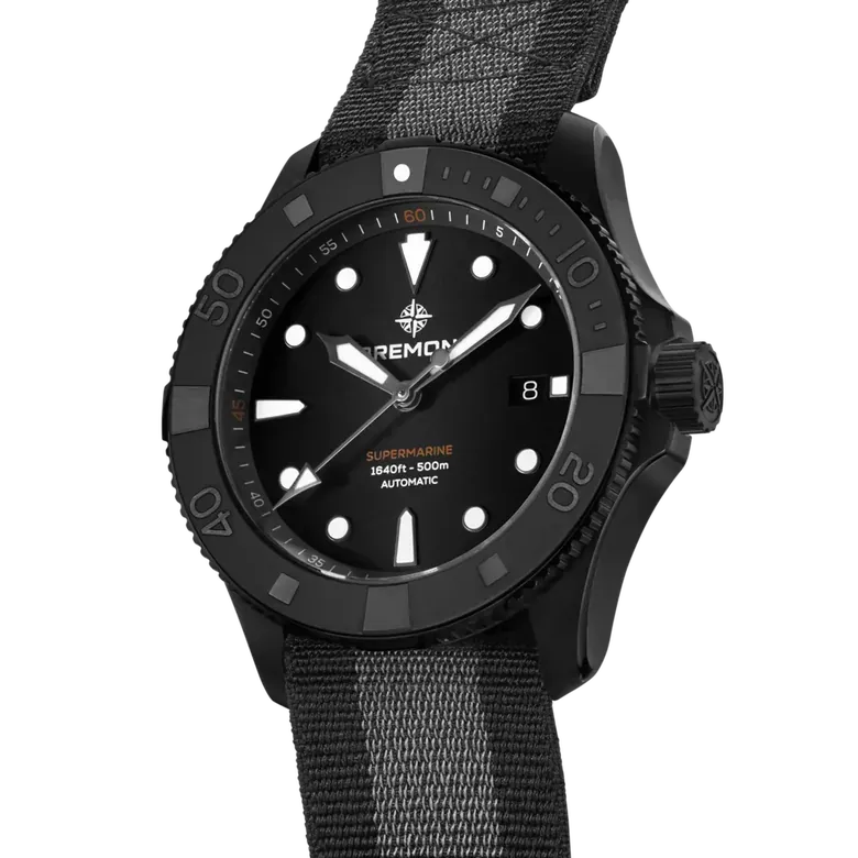 Bremont Supermarine Ceramic Tactical SM43-DT-BKCER-BK-N-S