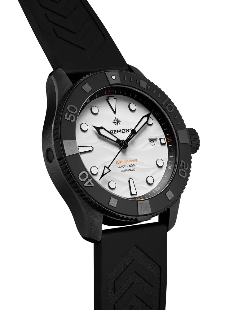Bremont Supermarine Ceramic Polar SM43-DT-BKCER-WH-R-S
