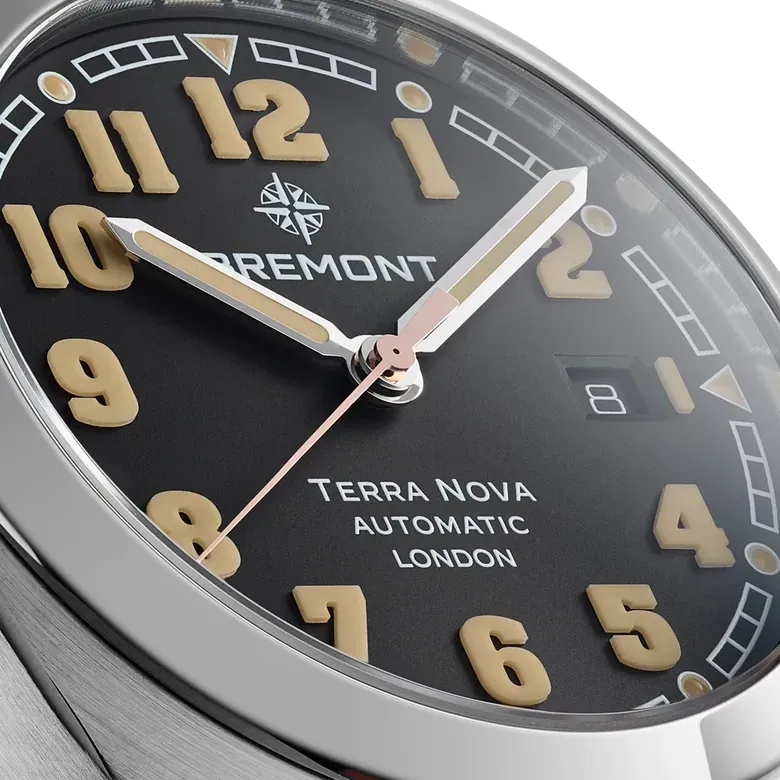 Bremont Terra Nova 40.5mm Date TN40-DT-SS-BK-N-S