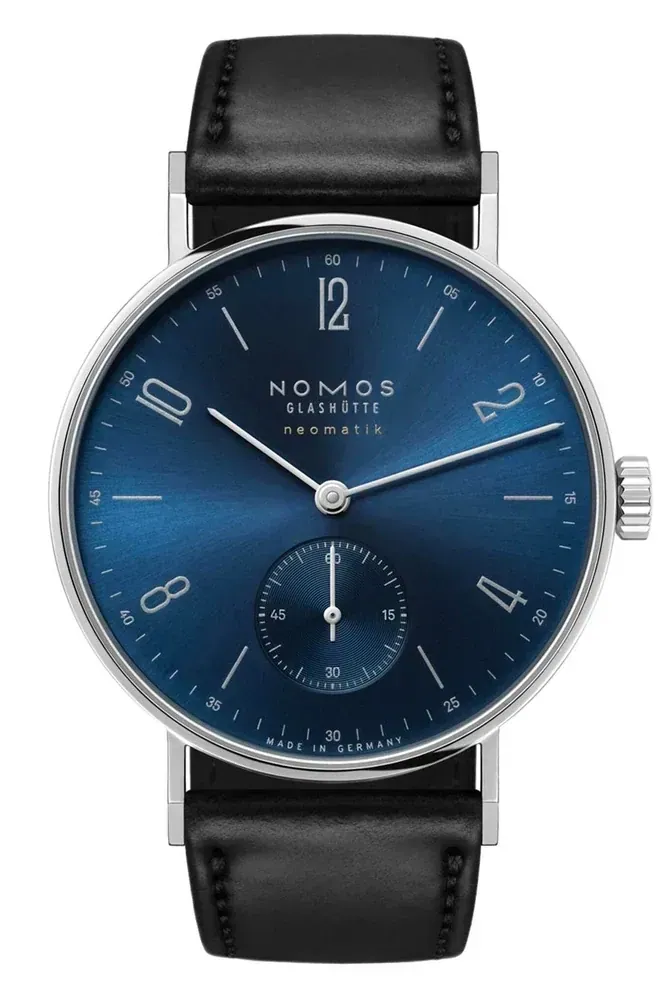 Nomos Glashütte Tangente Neomatik 35 Blue Gold
