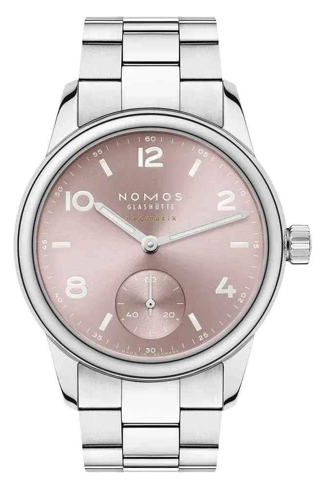 Nomos Glashütte Club Sport Neomatik Rose 34mm