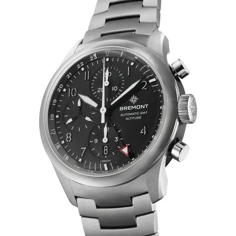 Bremont Altitude Chronograph GMT ALT42-CHR-G-SS-BK-B