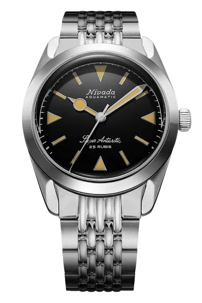 Nivada Grenchen Super Antarctic Yellow 38mm 32024A04