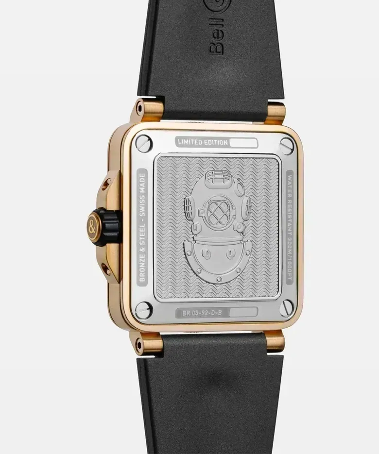 Bell & Ross BR03 Bronze Diver Limited Edition BR03A-D-BL-BR/SRB