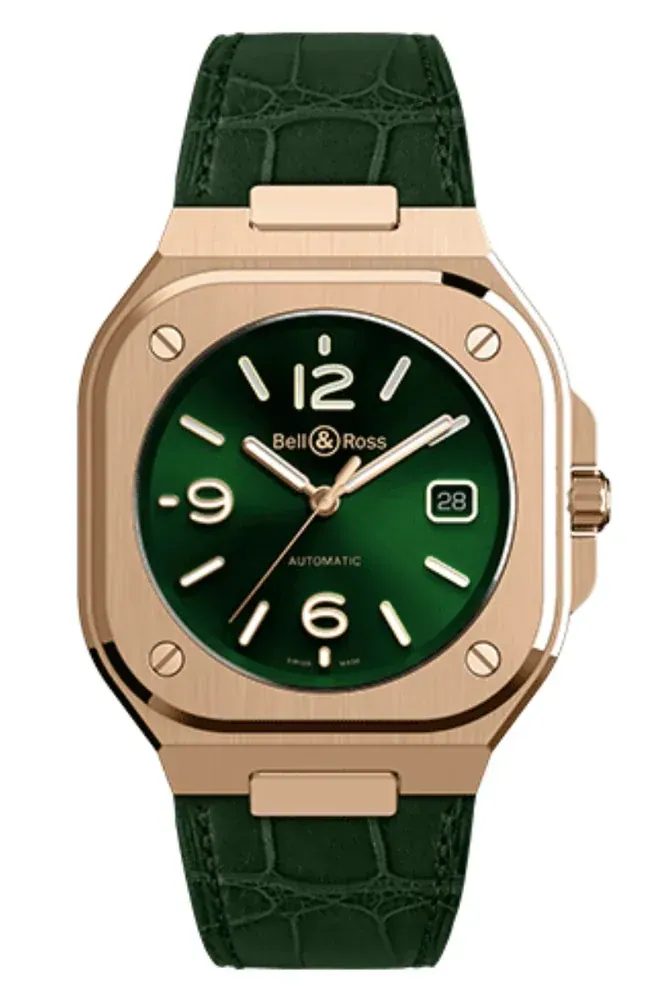 Bell & Ross BR05 Green Gold BR05A-GN-PG/SCR