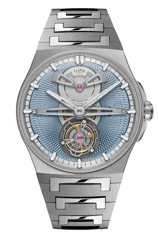 Czapek Antarctique Flying Tourbillon Glacier Blue