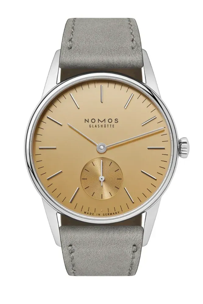 Nomos Glashütte Orion 33 Gold