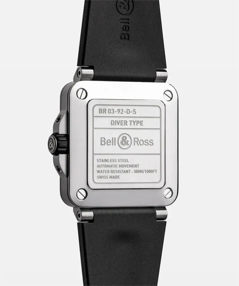 Bell & Ross BR03 Diver 42mm BR03A-D-WH-ST/SRB