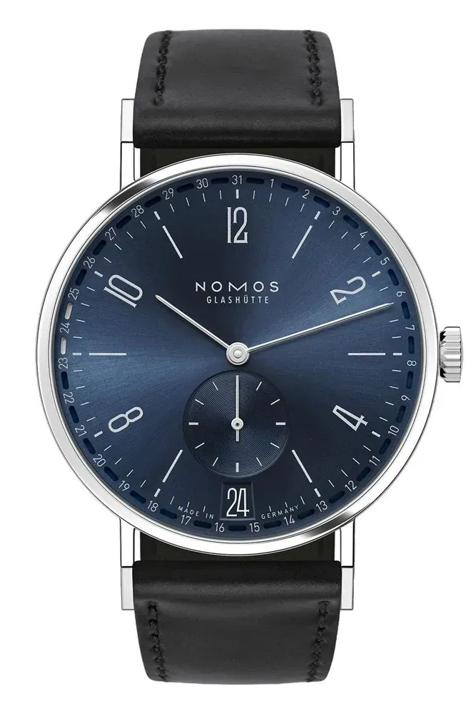 Nomos Glashütte Tangente 2Date Blue