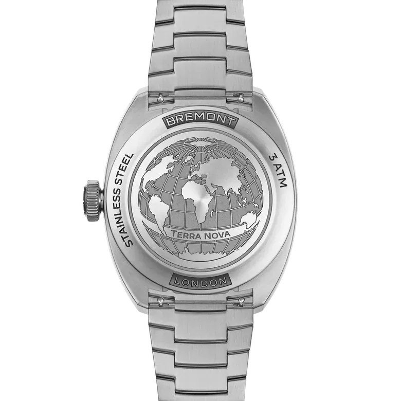 Bremont Terra Nova Jumping Hour 38mm TN38-JH-SS-CC-B