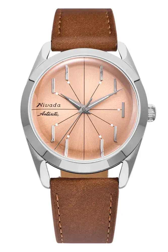 Nivada Grenchen Antarctic Spider Salmon 32050A16