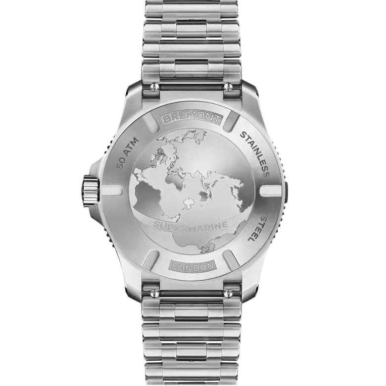 Bremont Supermarine 500m Polar SM43-DT-SS-WH-B