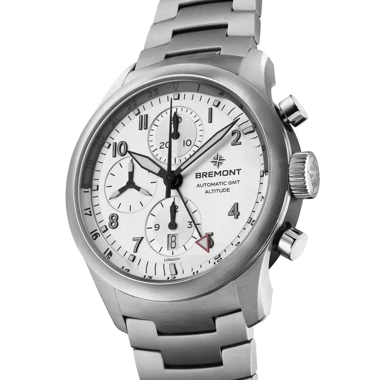 Bremont Altitude Chronograph GMT ALT42-CHR-G-SS-SI-B