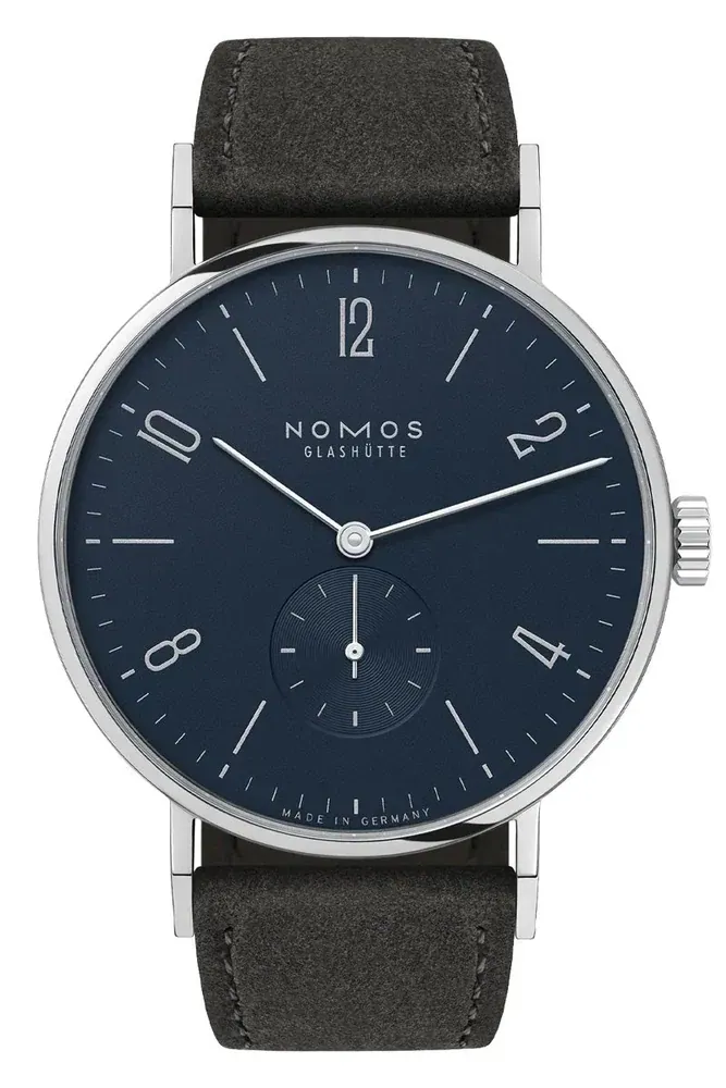 Nomos Glashütte Tangente 38 Midnight Blue
