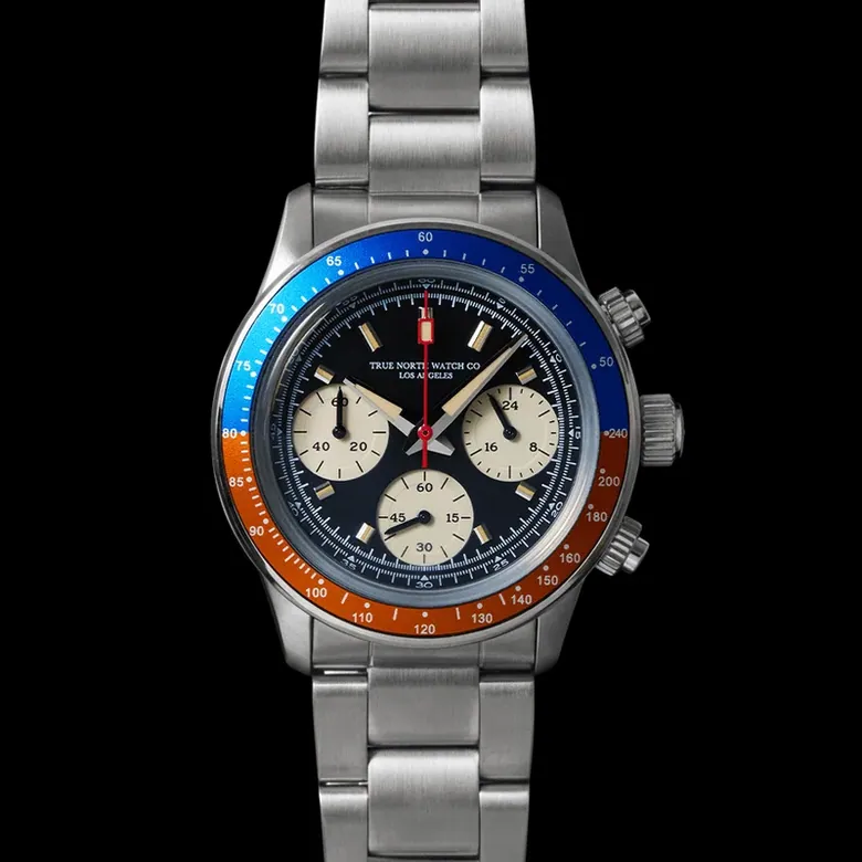 Heritage Chrono Red & Blue Bezel