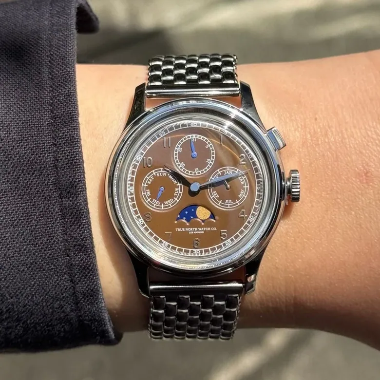 2480 Moonphase Brown Dial