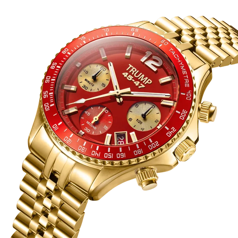 Fight Fight Fight Chronograph Red Agate