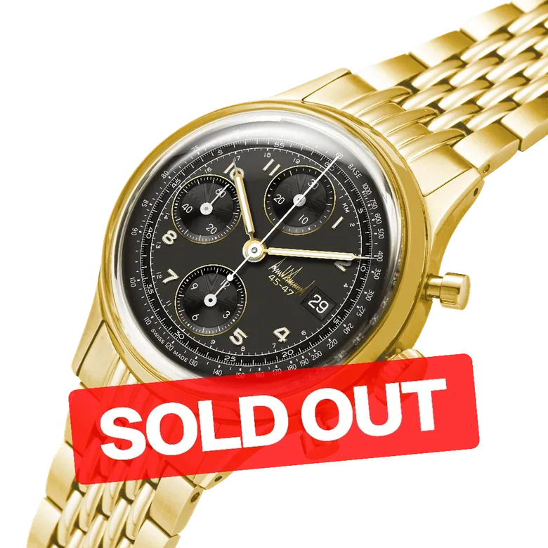 Trump's Racer Chrono - Gold