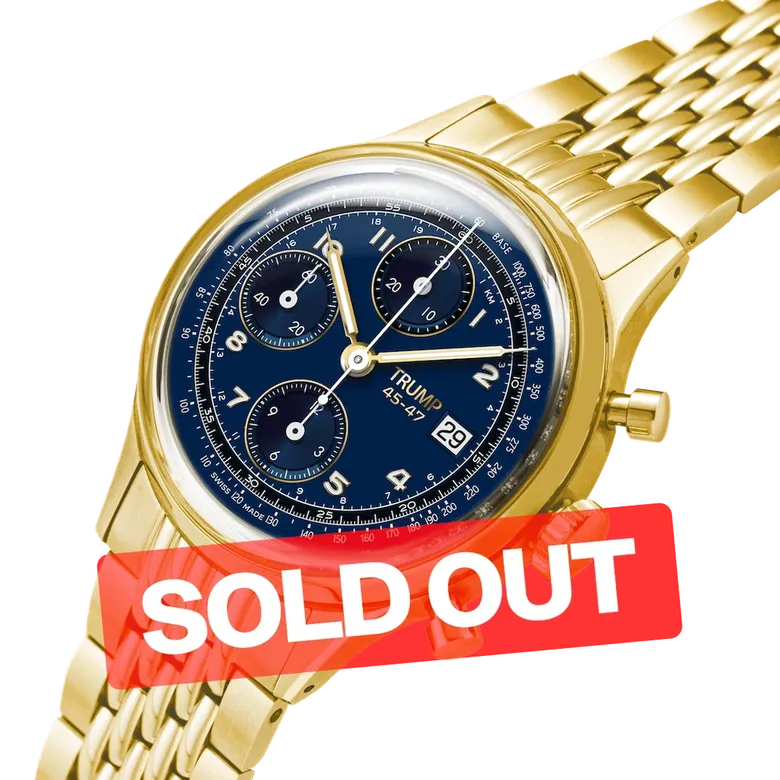 Trump Racer Chrono - Presidential Blue