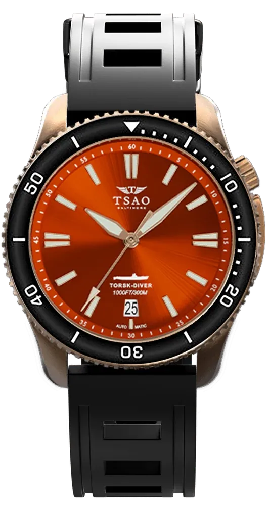 BRONZE TORSK-DIVER - CAMDEN ORANGE