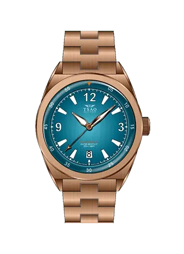 Legacy 36 - Rose Gold Sky Blue