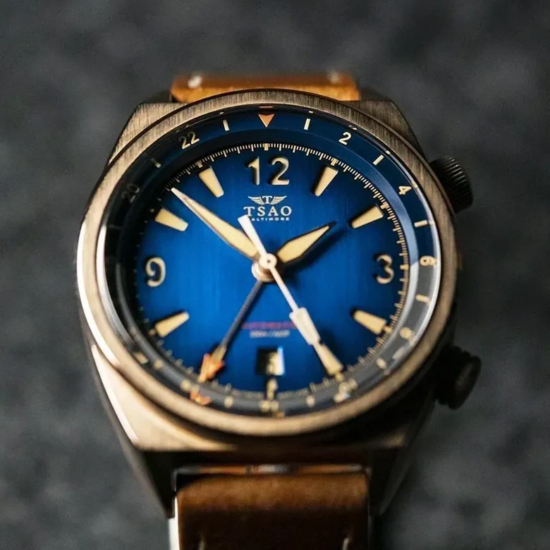LEGACY BRONZE GMT - ROYAL FUME