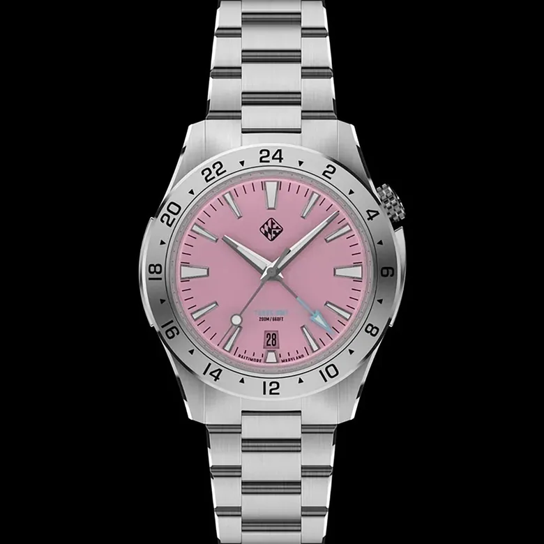 Steel Torsk GMT 39 Pastel Series - Cotton Candy Pink (Preorder)