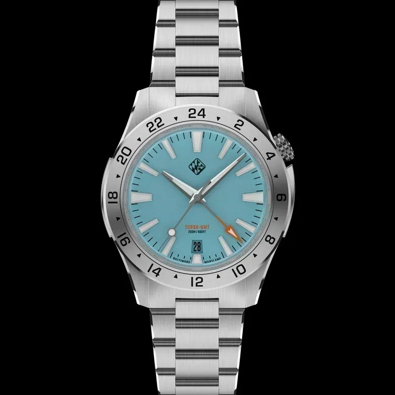 Steel Torsk GMT 39 Pastel Series - Arctic Blue (Preorder)