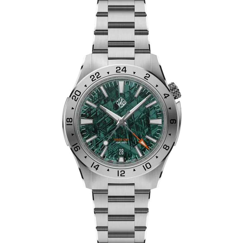 Steel Torsk GMT 39 - Teal Meteorite (Preorder)