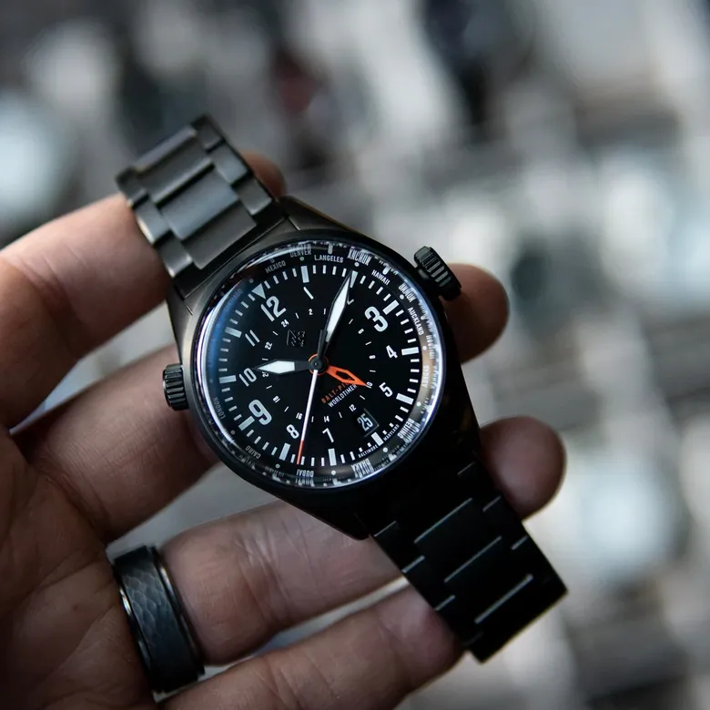 Balt-Pilot Worldtimer DLC Stealth Black