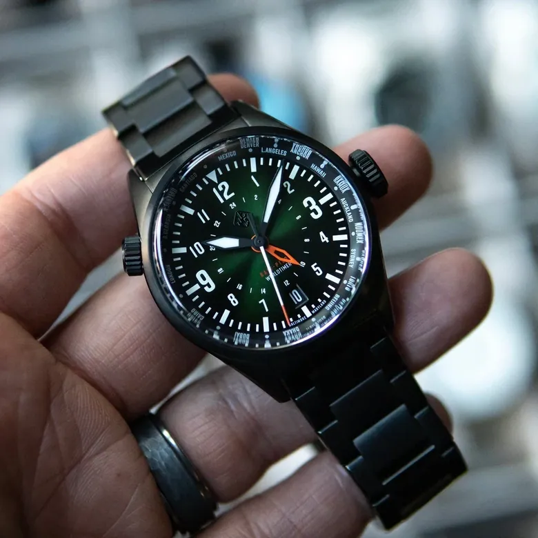 Balt-Pilot Worldtimer DLC Dark Emerald