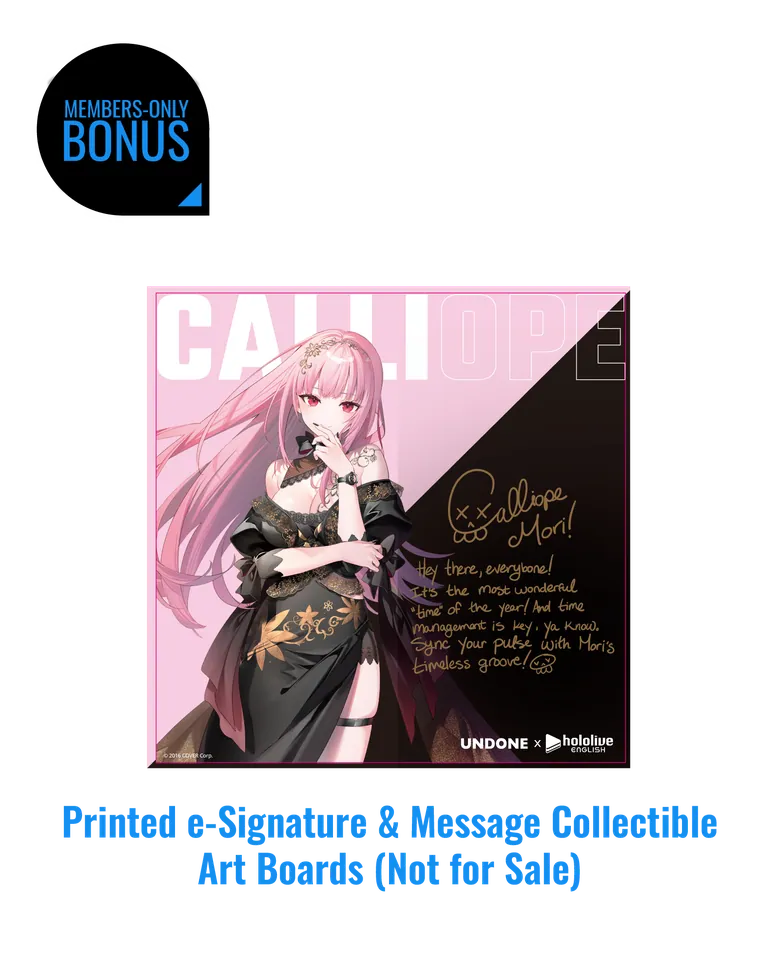 Mori Calliope Collectible Artboard