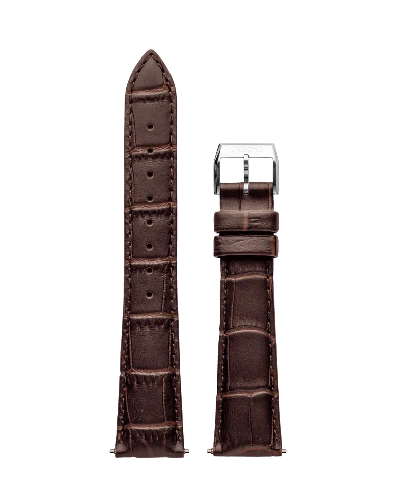 20mm Alligator Brown
