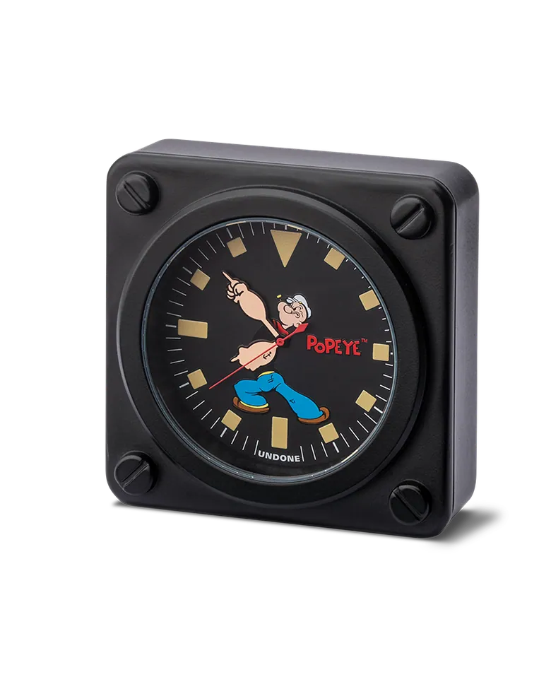 UNDONE Lab Popeye Table Clock